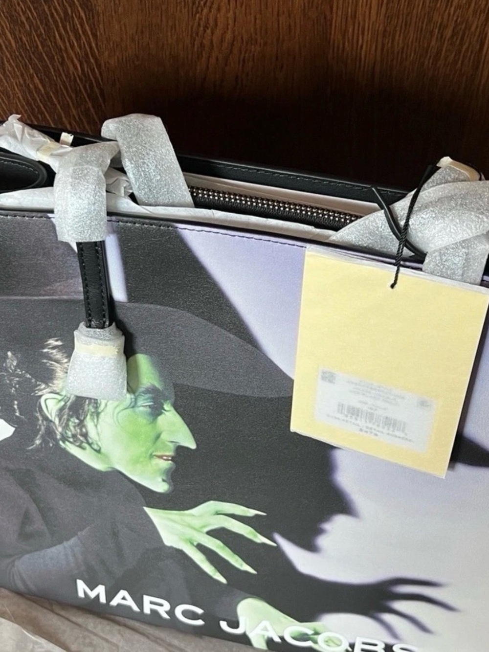 Marc Jacobs x 'The Wizard of Oz' Large Leather Tote Wicked Witch NWT Exclusive - Picture 5 of 8